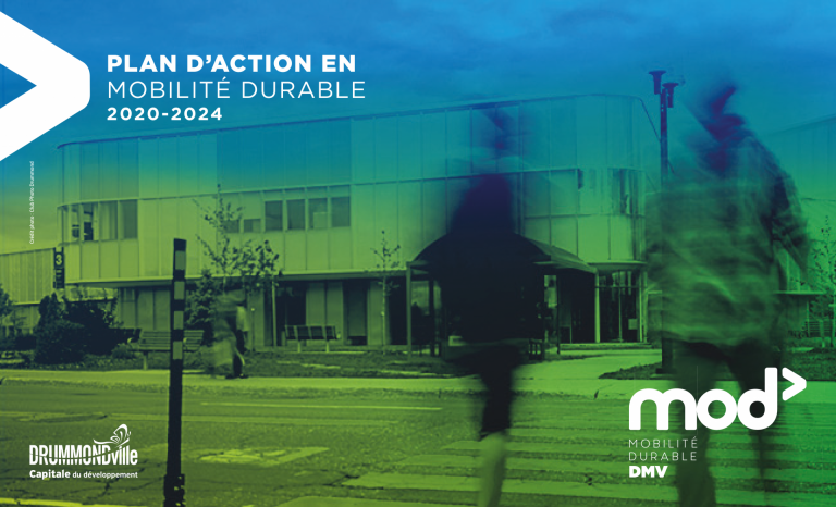 Plan d'action en mobilité durable 2020-2024 de la Ville de Drummondville
